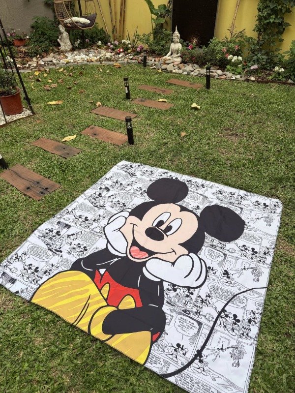 Producto - MANTEL-LONA MICKEY SENTADO 150CMX150CM