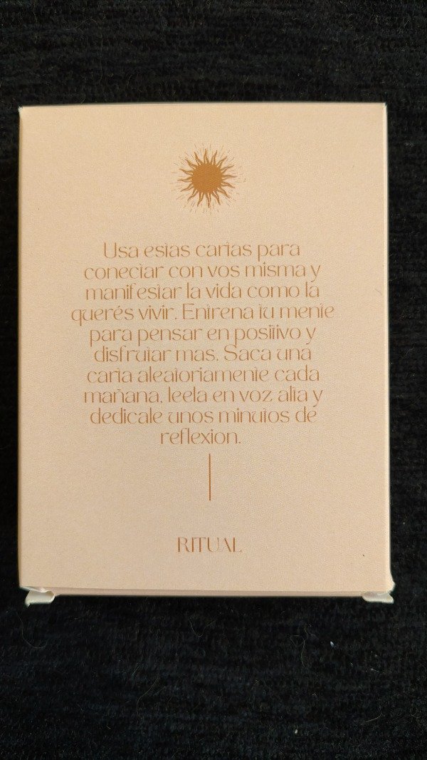 Producto - Afirmaciones diarias - Ritual - 1