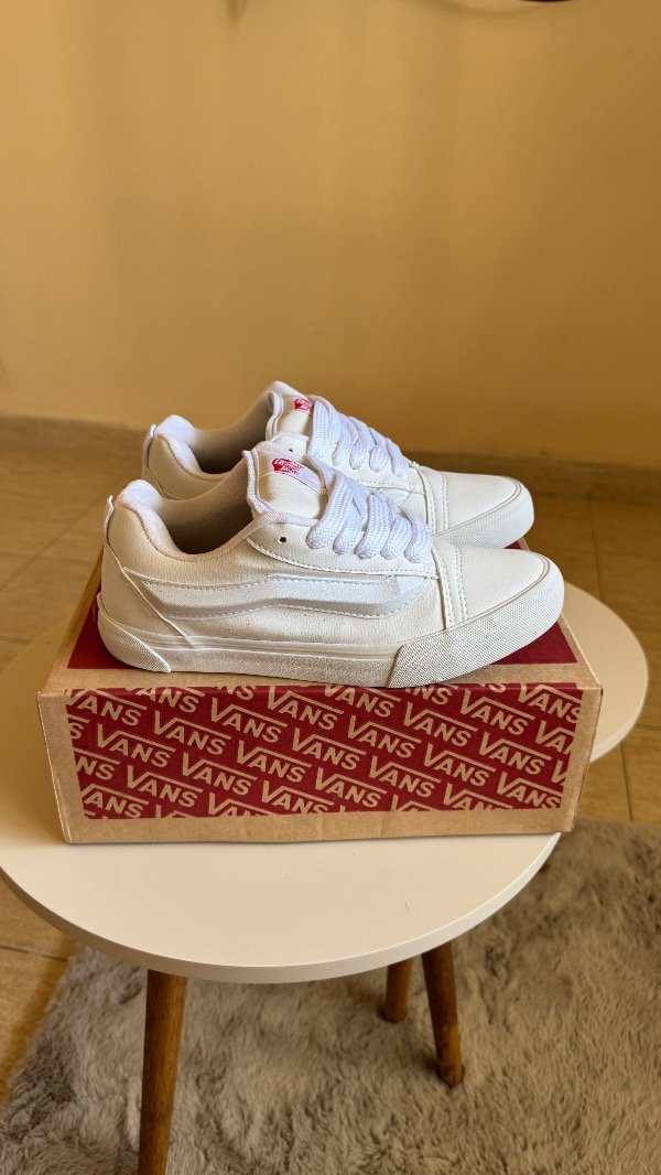 Producto - Vans knu blanca de cuerina