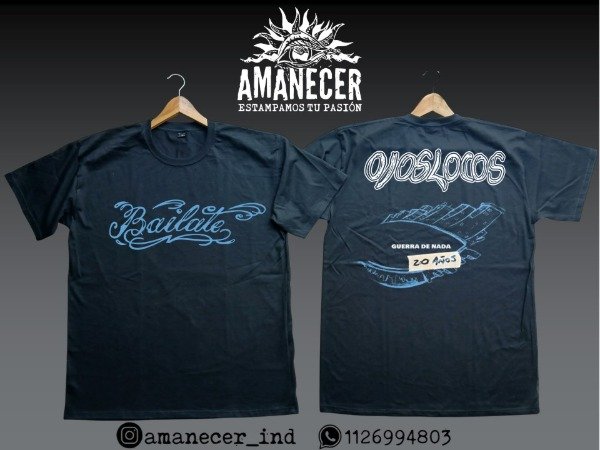 Producto - Remera Ojos Locos Bailate
