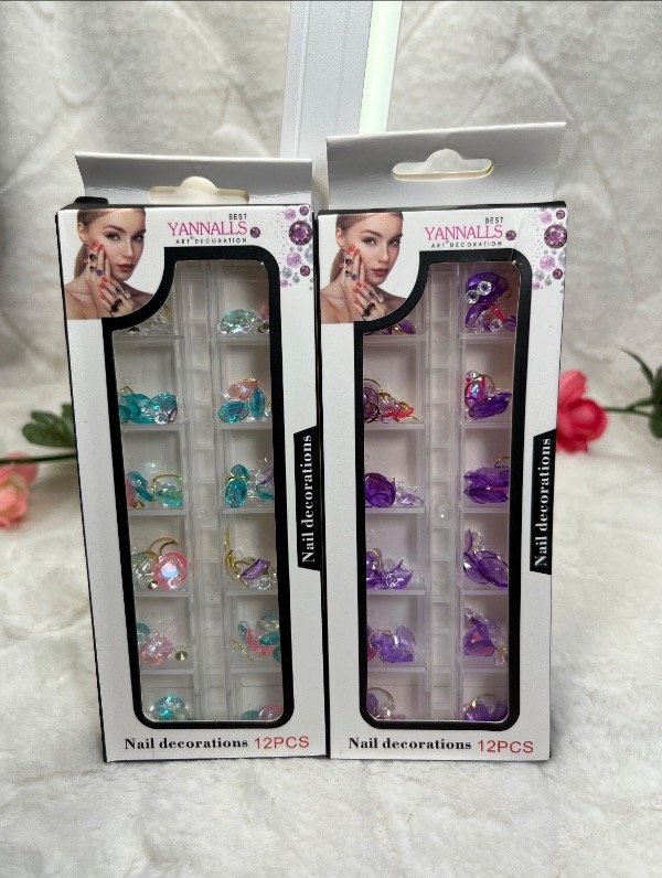 Producto - Piedras de colores diferentes formas yannalls