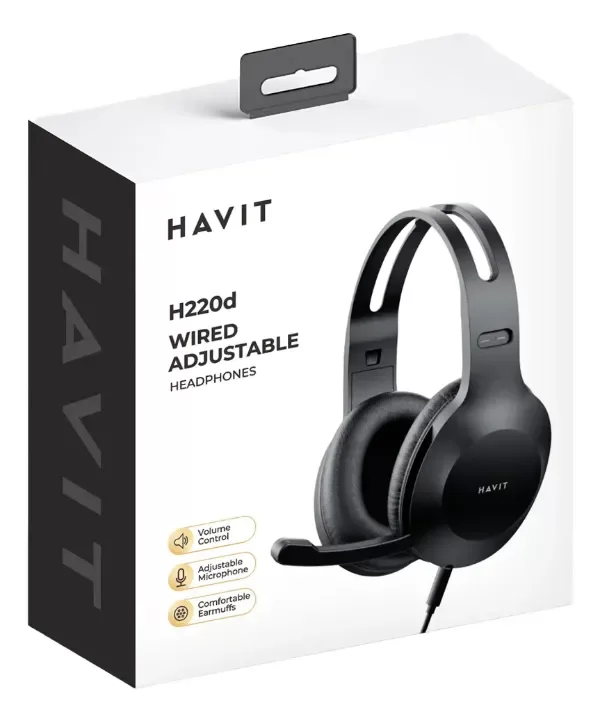 Producto - Auricular Gamer con microfono Havit H220D - 0