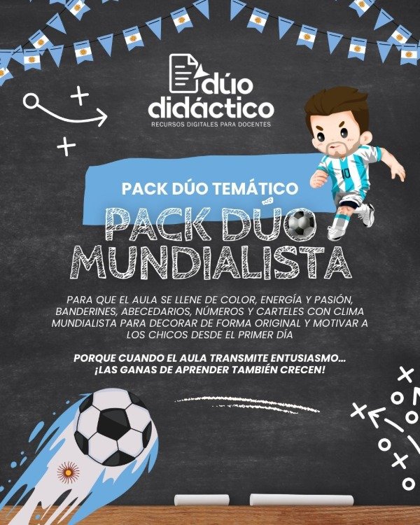 Producto - PACK DÚO MUNDIALISTA