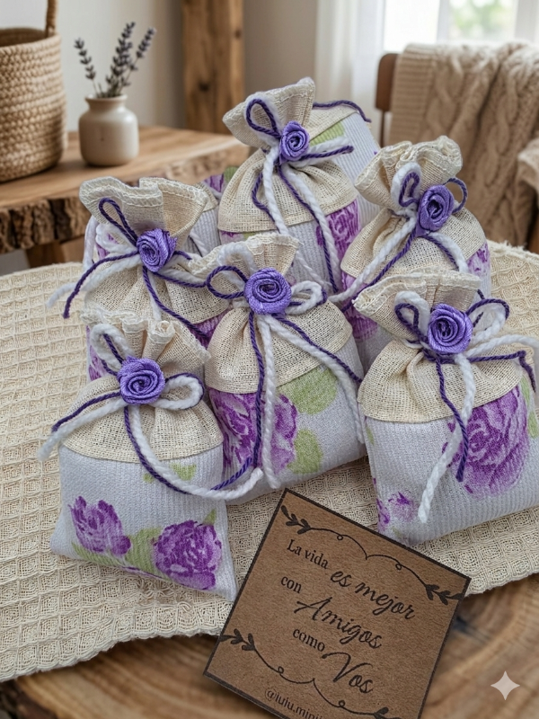 Producto - Bolsitas lavanda pack 5 unidades surtidas