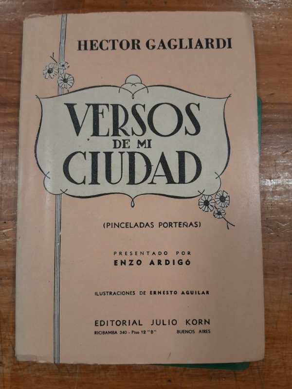 Producto - Versos de mi ciudad - Hector Gagliardi C2