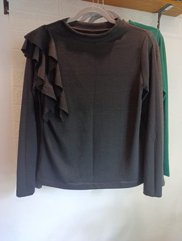 Producto - Remera - Lanilla con Fleco