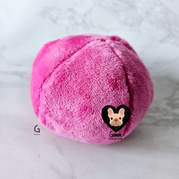 Producto - Pelota Juguete Polar Soft Fucsia