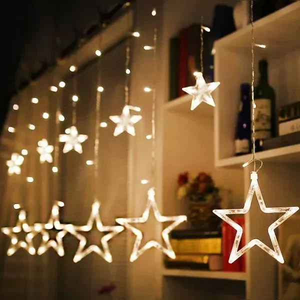 Producto - Cortina luces estrellas