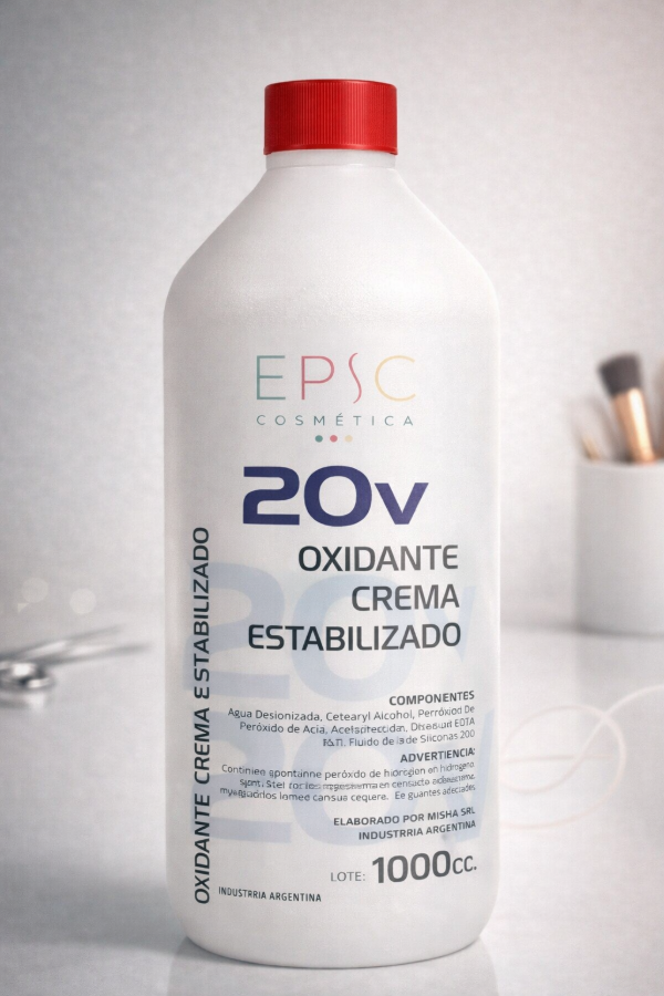 Producto - oxidante en crema de 20 volúmenes epic x 1000 ml
