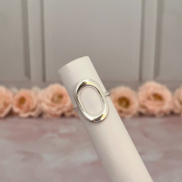 Producto - Anillo Acero Blanco Art 5025