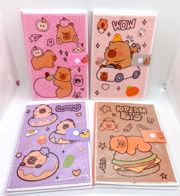 Producto - Cuaderno Capybara Pvc  (LQQ-PVC3)