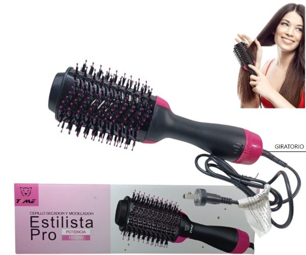 Producto - Cepillo Secador de Cabello c/Cable Giratorio