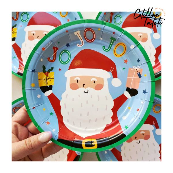 Producto - PLATO JO JO JO - 17 CM - 6 UNIDADES