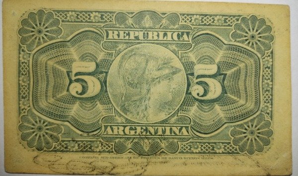 Producto - Fraccionario 5 centavos B1009 a - 1
