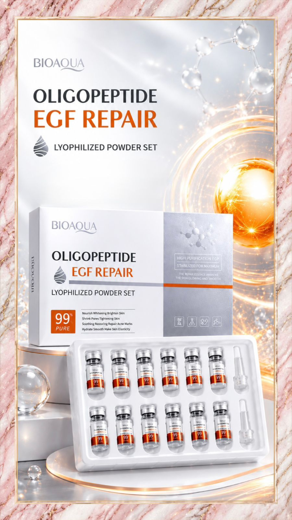 Producto - Set Ampollas Reparadoras Oligopeptido - Bioaqua