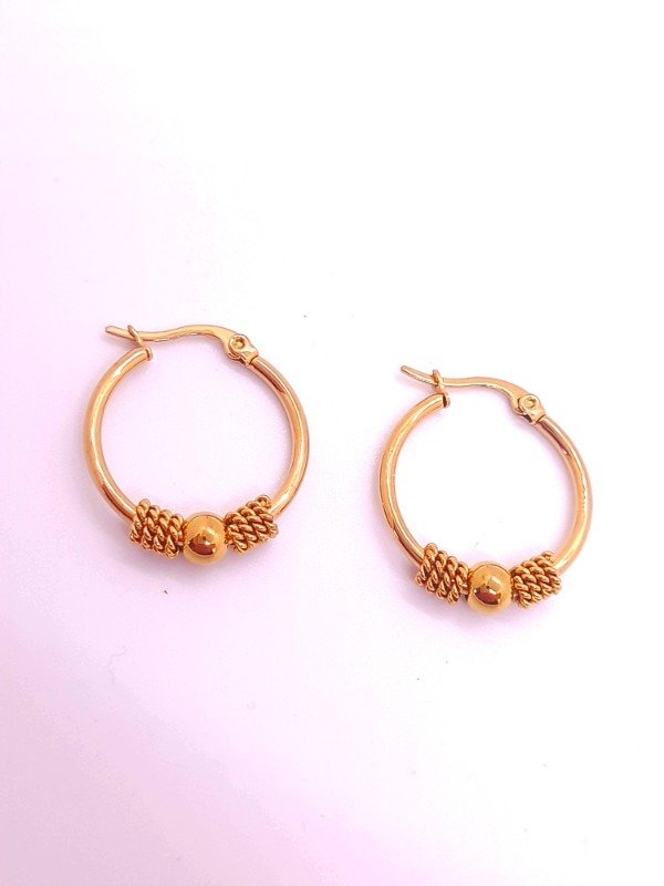 Producto - Aros detalle trenzado