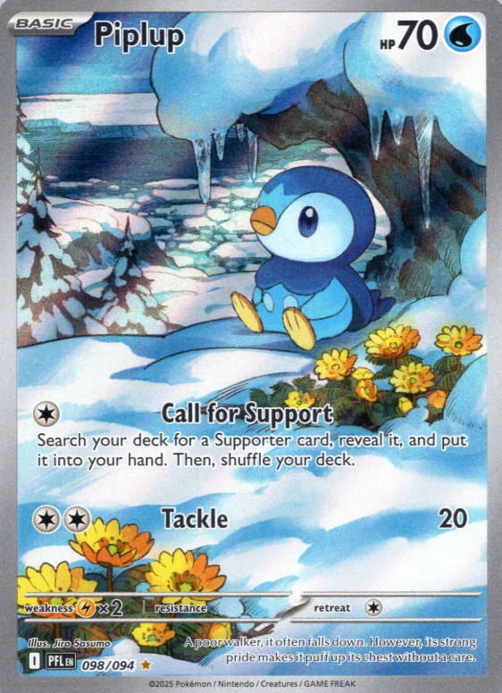Producto - Piplup - 098/094 - ME02: Phantasmal Flames (PFL)