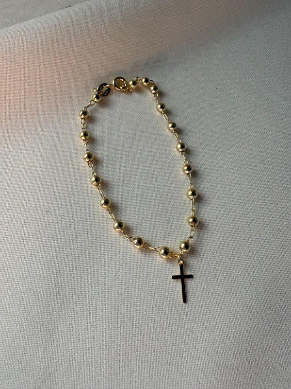 Producto - Pulsera denario - Acero dorado