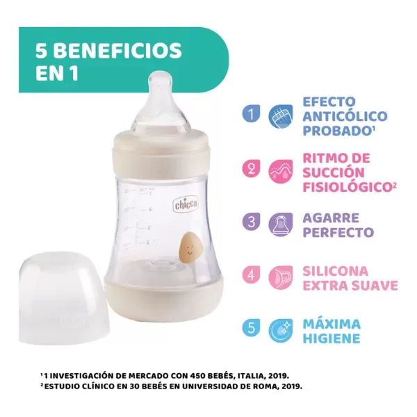Producto - Chicco - Mamadera Perfect x 150 - 7