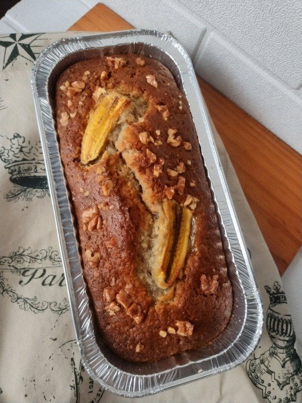 Producto - Budín de banana y nuez - 0