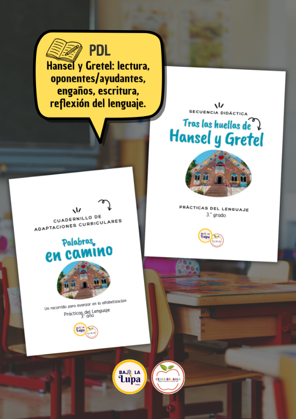 Producto - Tras las huellas de Hansel y Gretel - Secuencia + Cuadernillo de adaptaciones 3 - 1