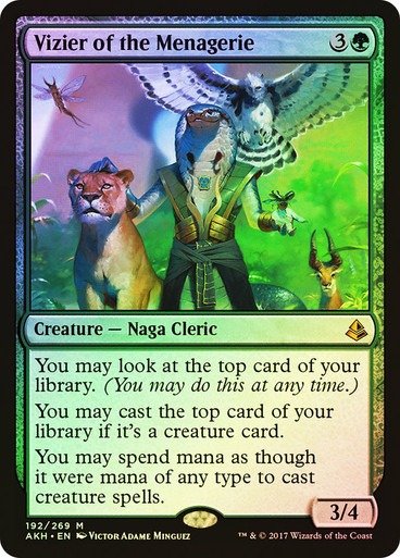 Producto - Vizier of the Menagerie (Foil)