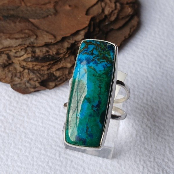 Producto - Anillo Plata 925 Crisocola n23