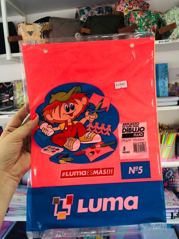 Producto - Hojas Cansón N5 Flúo