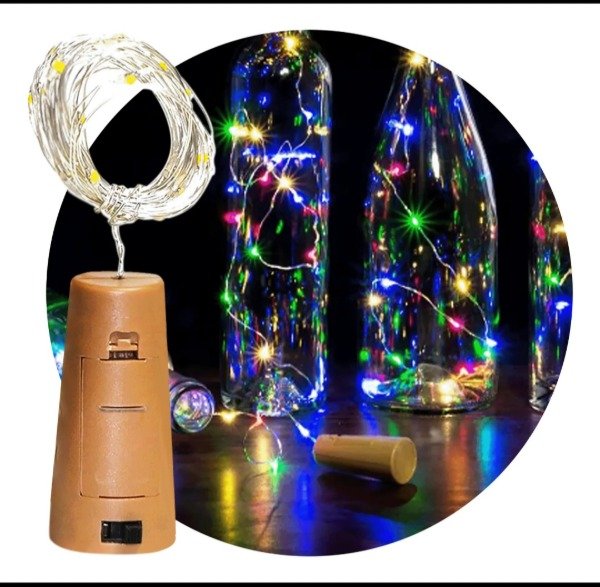 Producto - LUZ LED CORCHO 3 METROS MULTICOLOR
