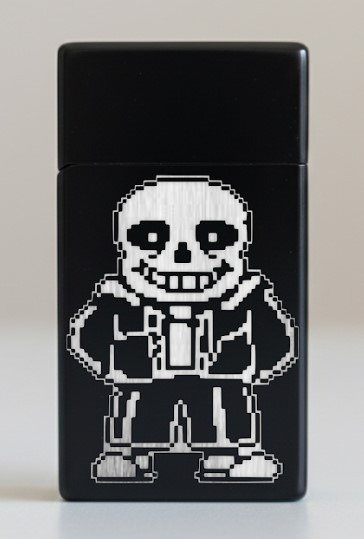 Producto - ENCENDEDOR CATALITICO RECARGABLE A GAS SANS UNDERTALE - 0