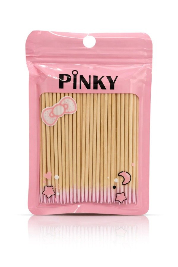 Producto - MICROHISOPO DE MADERA PINKY