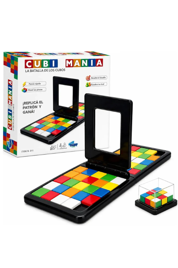 Producto - Juego De Mesa Cubi Manía Repetí Patrón Y Gana 2 Jugadores