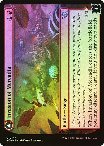 Producto - Invasion of Mercadia Foil  March of the Machine