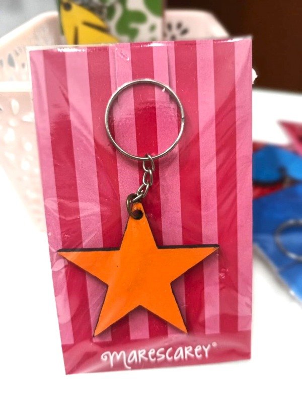 Producto - Llavero Estrella / Naranja Valencia - 2