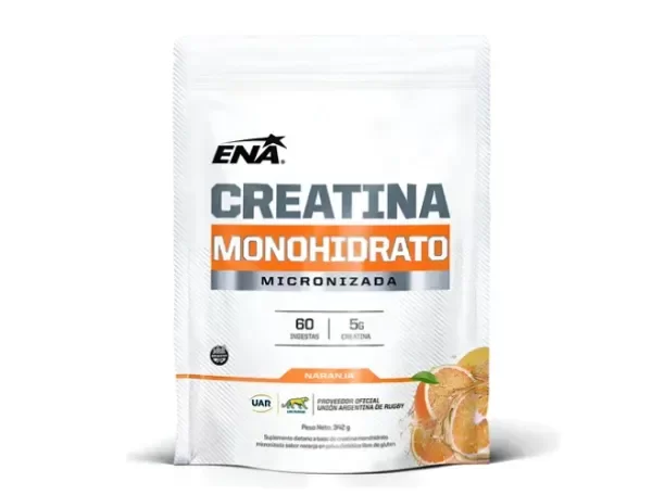 Producto - Creatina Micronizada Monohidrato ENA 300gr sabor Naranja