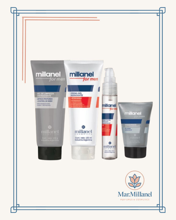 Producto - Crema gel hidratante facial Millanel For Men - 1