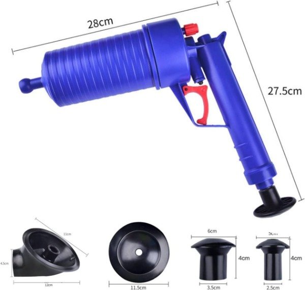 Producto - Pistola de aire comprimido destapacañerías