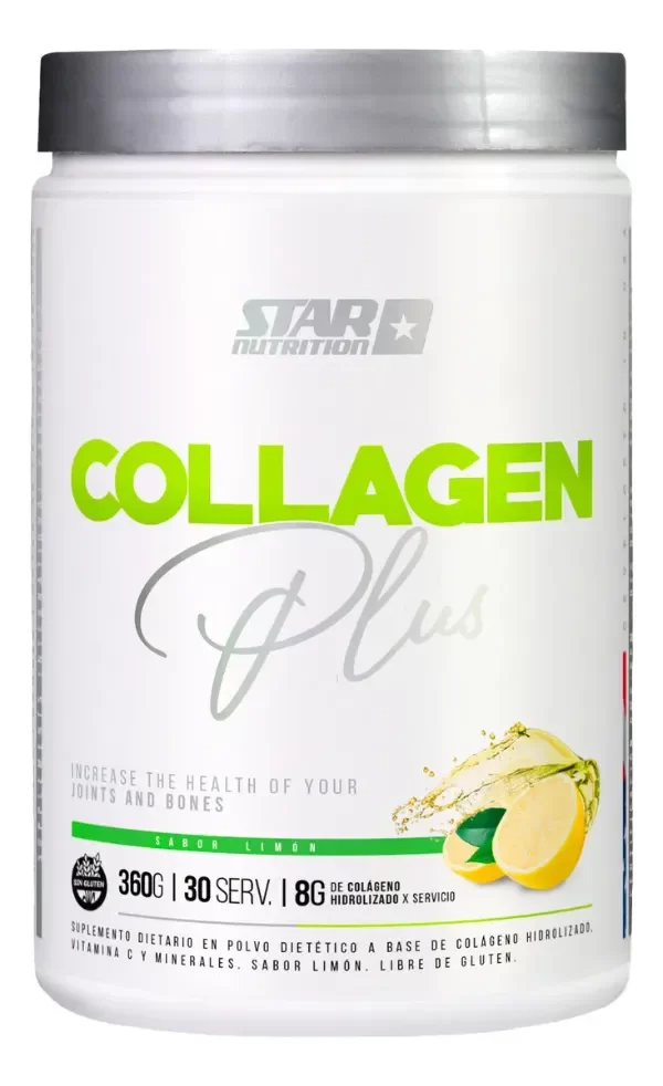Producto - Collagen PLUS Limon 360 Gr en polvo - 0
