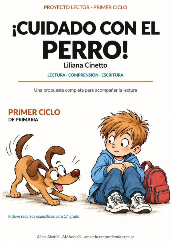 Producto - Lectura CUIDADO CON EL PERRO (Primer Ciclo) - 0