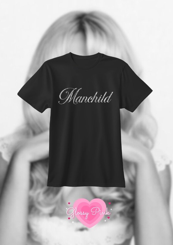 Producto - Remera Manchild - VINILO TEXTIL GLITTER