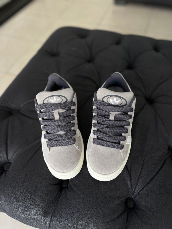 Producto - Campus Gris cordones oscuro