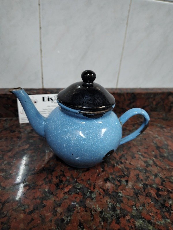 Producto - Teterita enlozada celeste