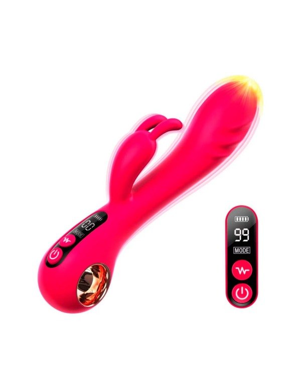 Producto - RABBIT SPOT VIBRADOR CLÍTORIS PUNTO G USB 15 MODOS IMPORTADO FEMALE