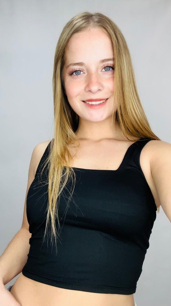 Producto - Musculosa cuello cuadrado algodon