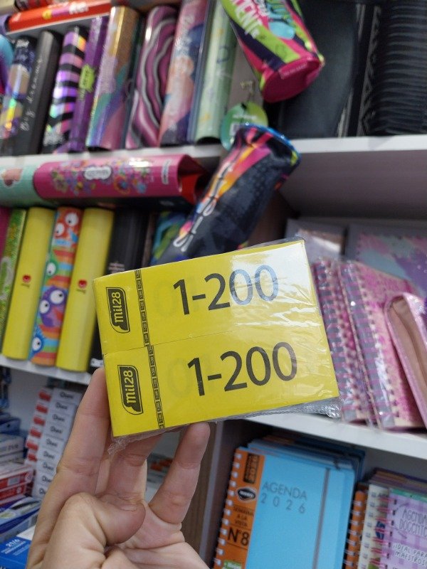 Producto - Talonario de Rifa 1 al 200