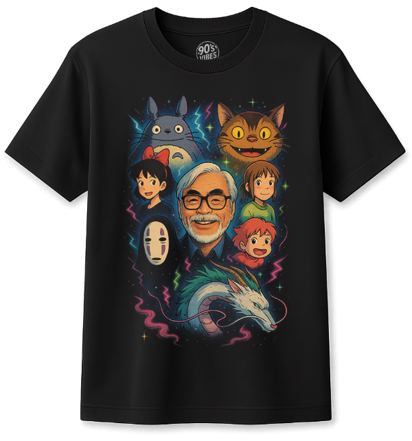 Producto - Remera Studio Ghibli Personajes Bootleg
