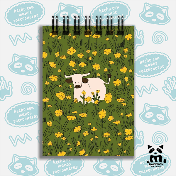 Producto - Anotador Vaquita Pastando