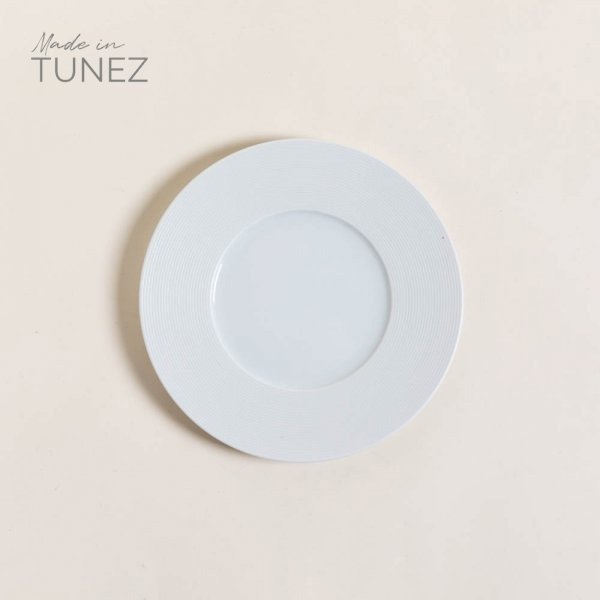 Producto - Plato Postre Douz Lineas 23cm