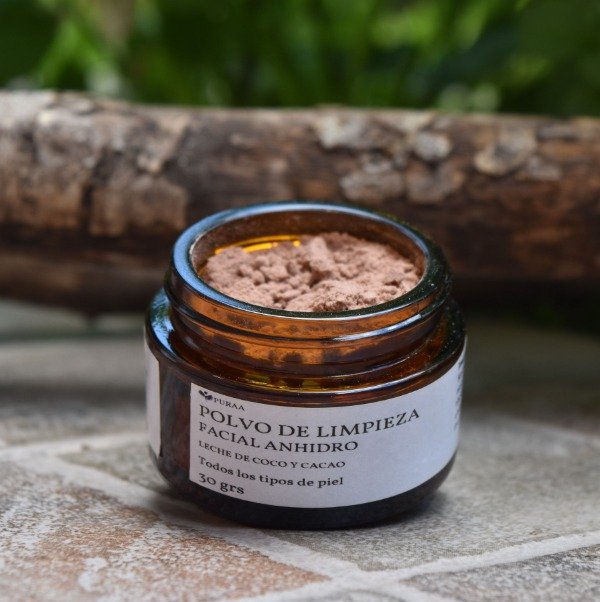 Producto - Polvo Anhidro Limpieza Facial con Leche de Coco y Chocolate