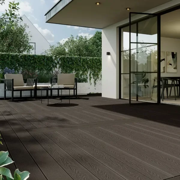 Producto - Deck Composite D18 Mix Chocolate stretch mts2